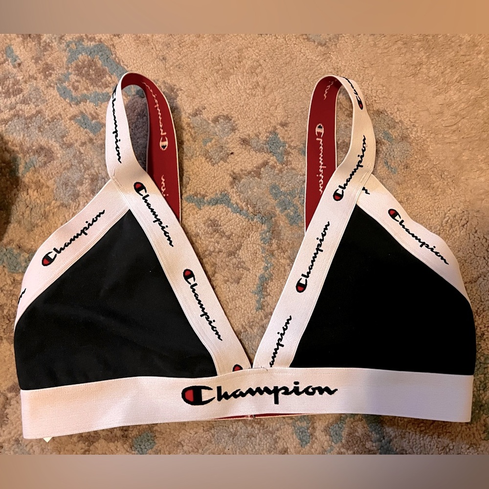 Champion block sports bra - large